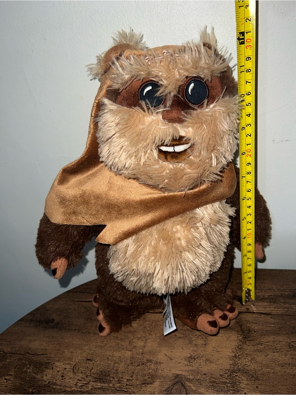 Brown Plush Ewok-Style Stuffed Animal for Kids